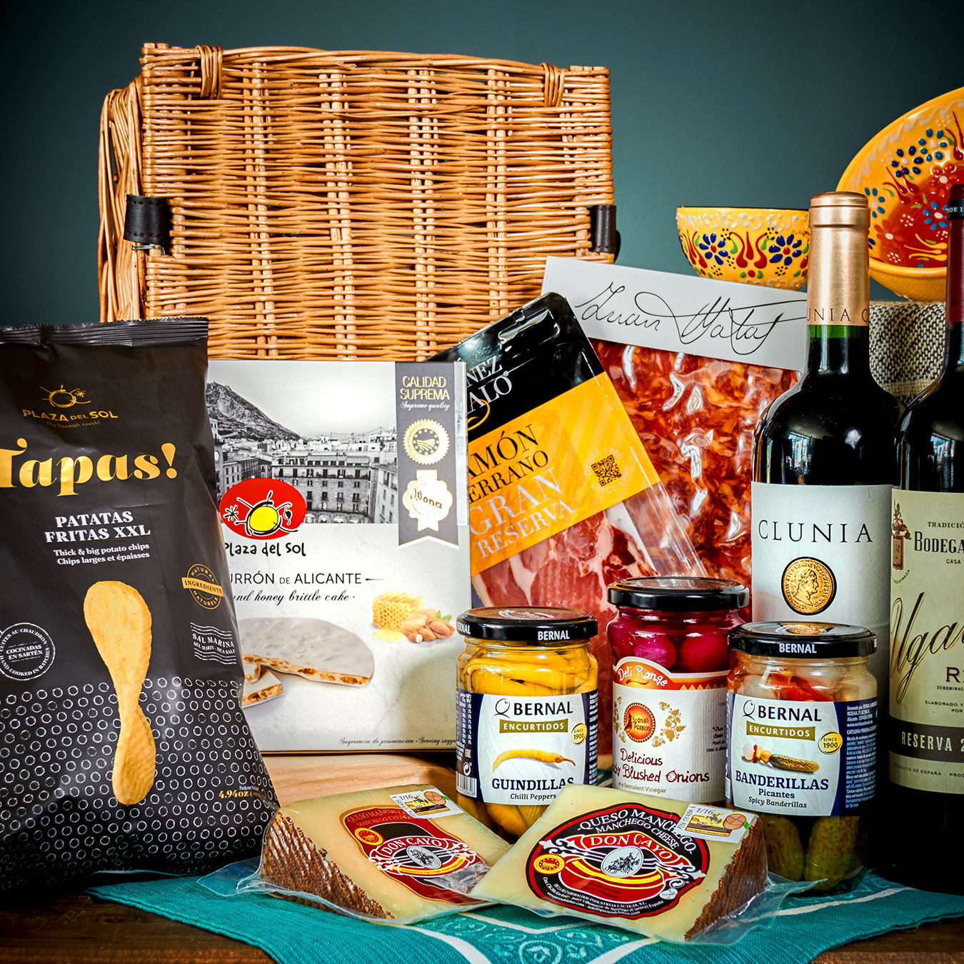 Premium Spanish Hamper Spanish Passion Foods & Wines
