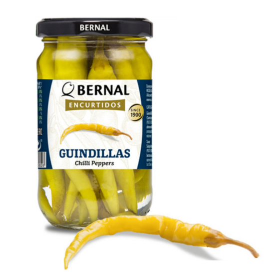 Pickled Chillies in White Wine Vinegar