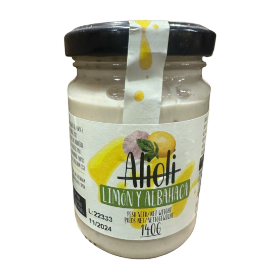 Lemon and Basil Alioli (140g)
